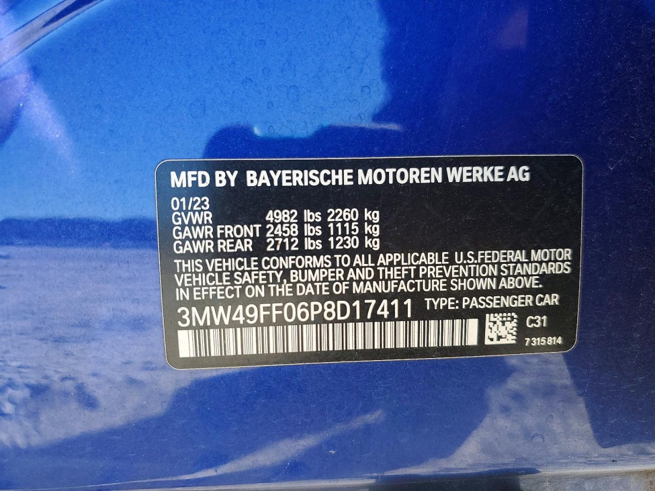 2023 BMW Seria 3 340i - zdjęcie 12