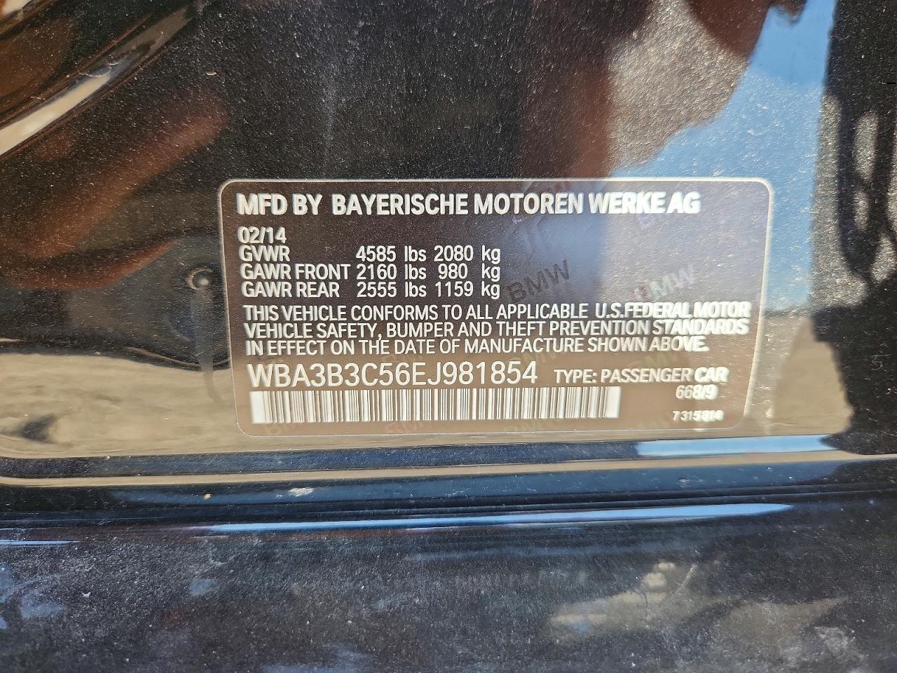 2014 BMW Seria 3 328i - zdjęcie 12