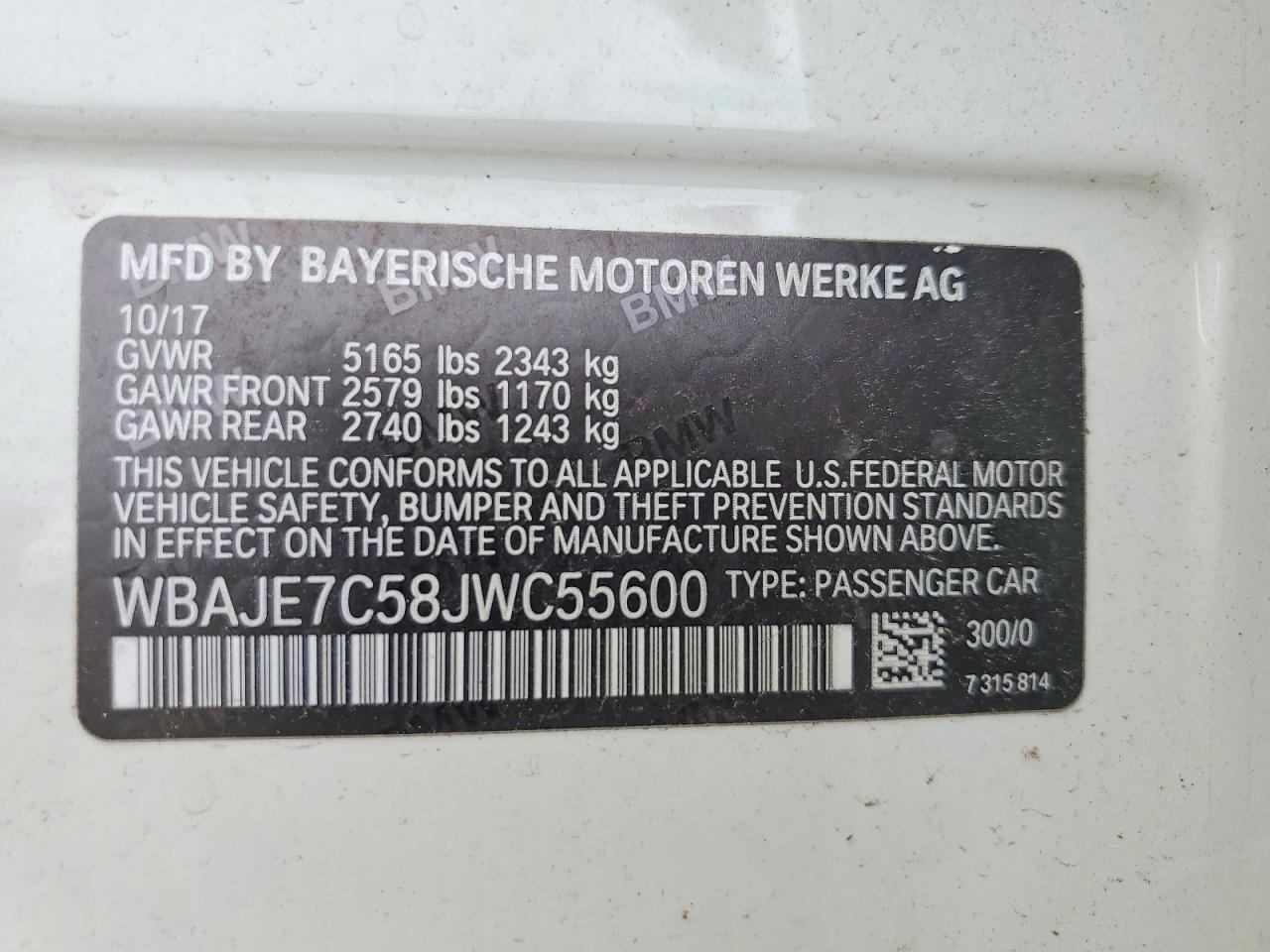 2018 BMW Seria 5 540i - zdjęcie 12