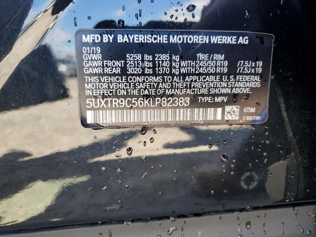 2019 BMW X3 xDrive30I - zdjęcie 13