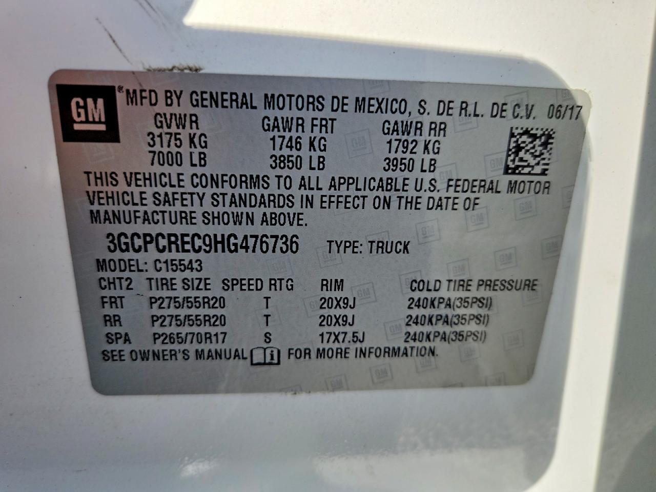2017 Chevrolet Silverado C1500 Lt - zdjęcie 12