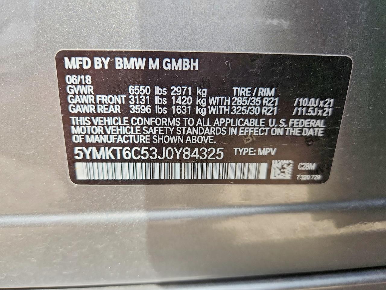 2018 BMW X5 M - zdjęcie 13