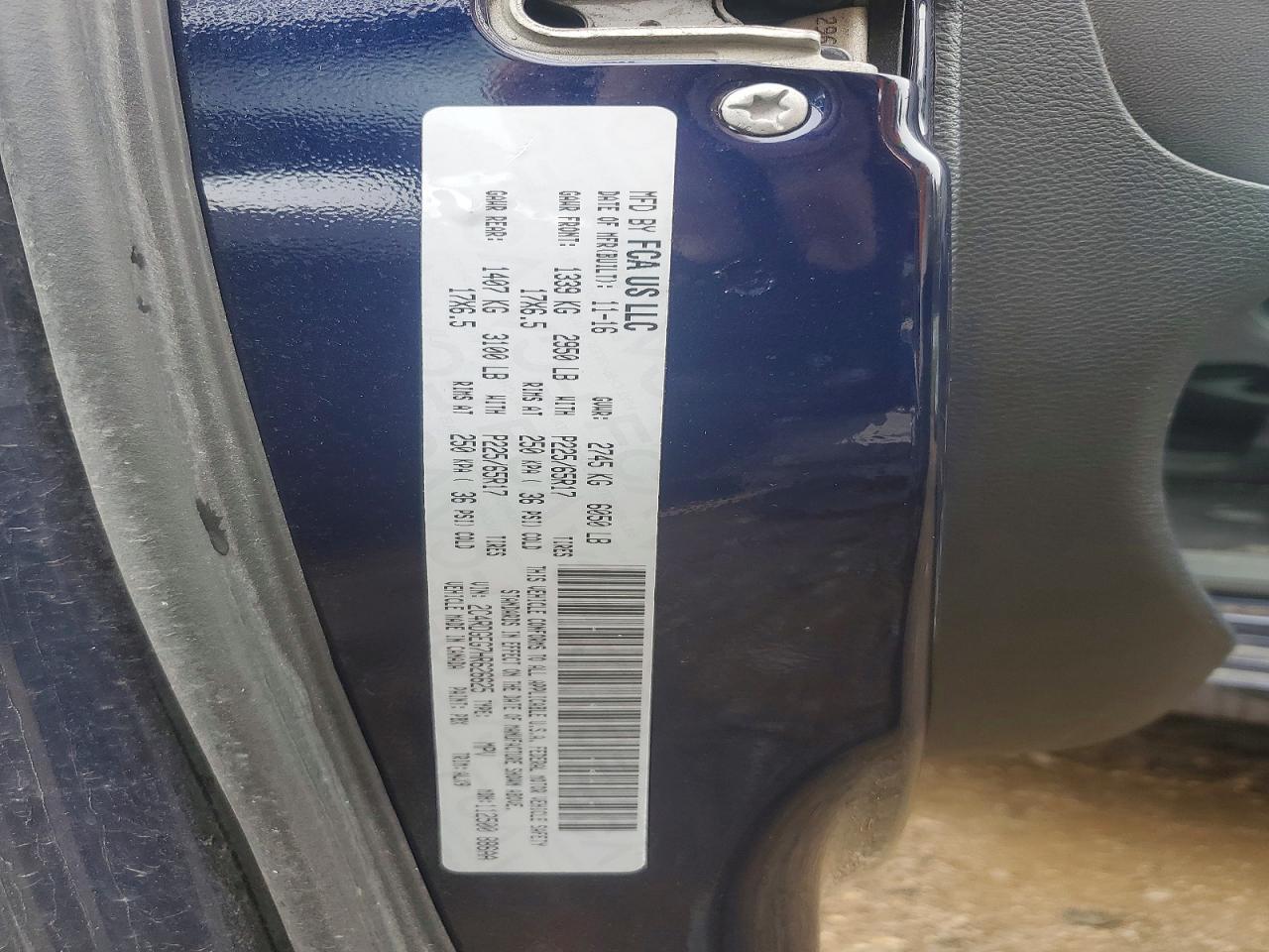 2017 Dodge Grand Caravan Gt - zdjęcie 13