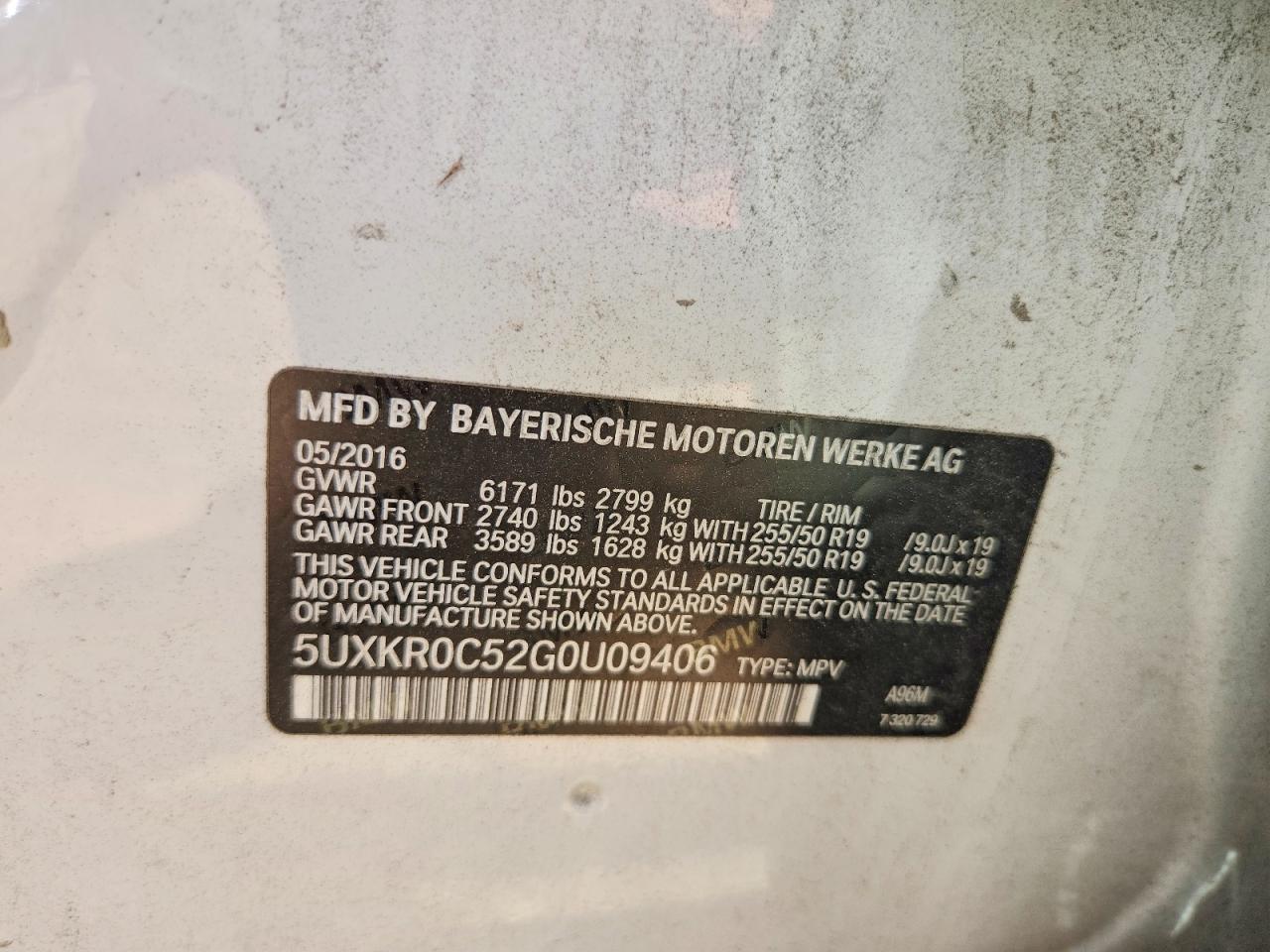 2016 BMW X5 xDrive35I - zdjęcie 13