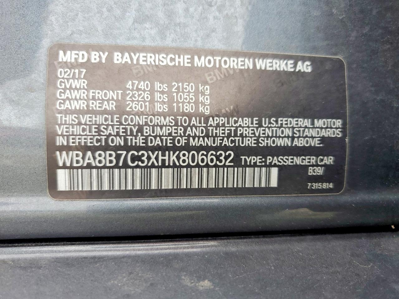 2017 BMW Seria 3 340i - zdjęcie 13