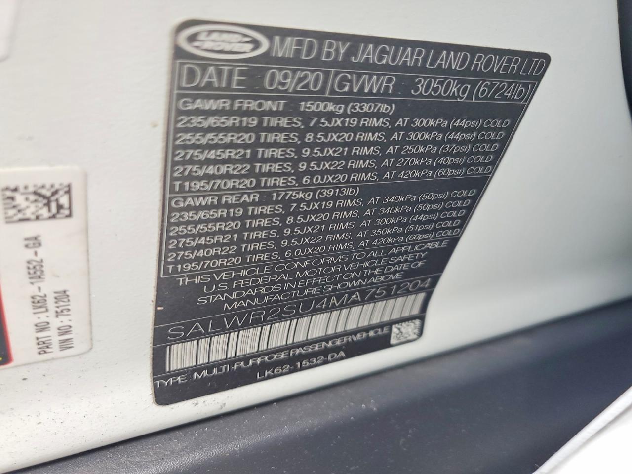 2021 Land Rover Range Rover Sport Hse Silver Edition - zdjęcie 12