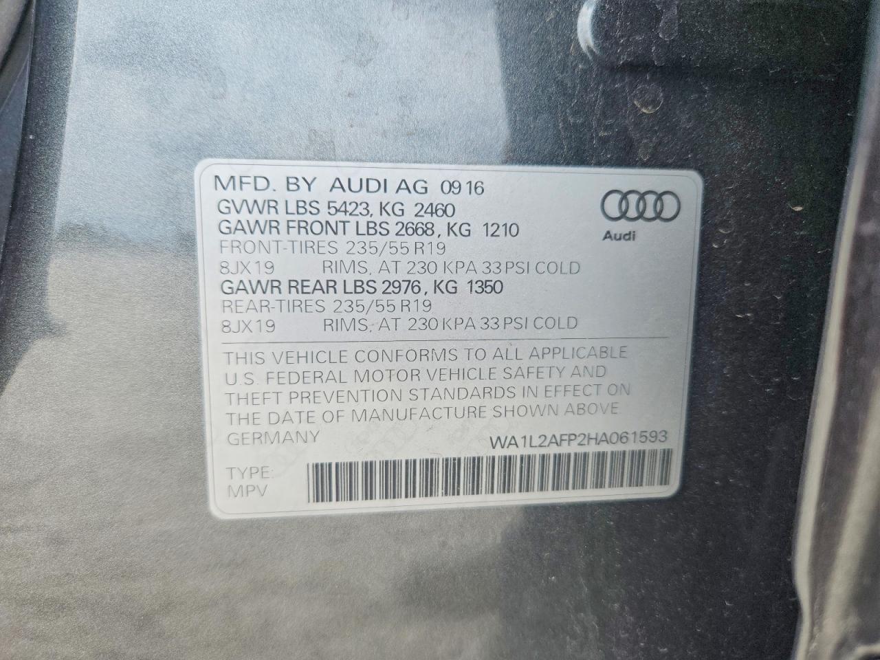 2017 Audi Q5 Premium Plus - zdjęcie 12