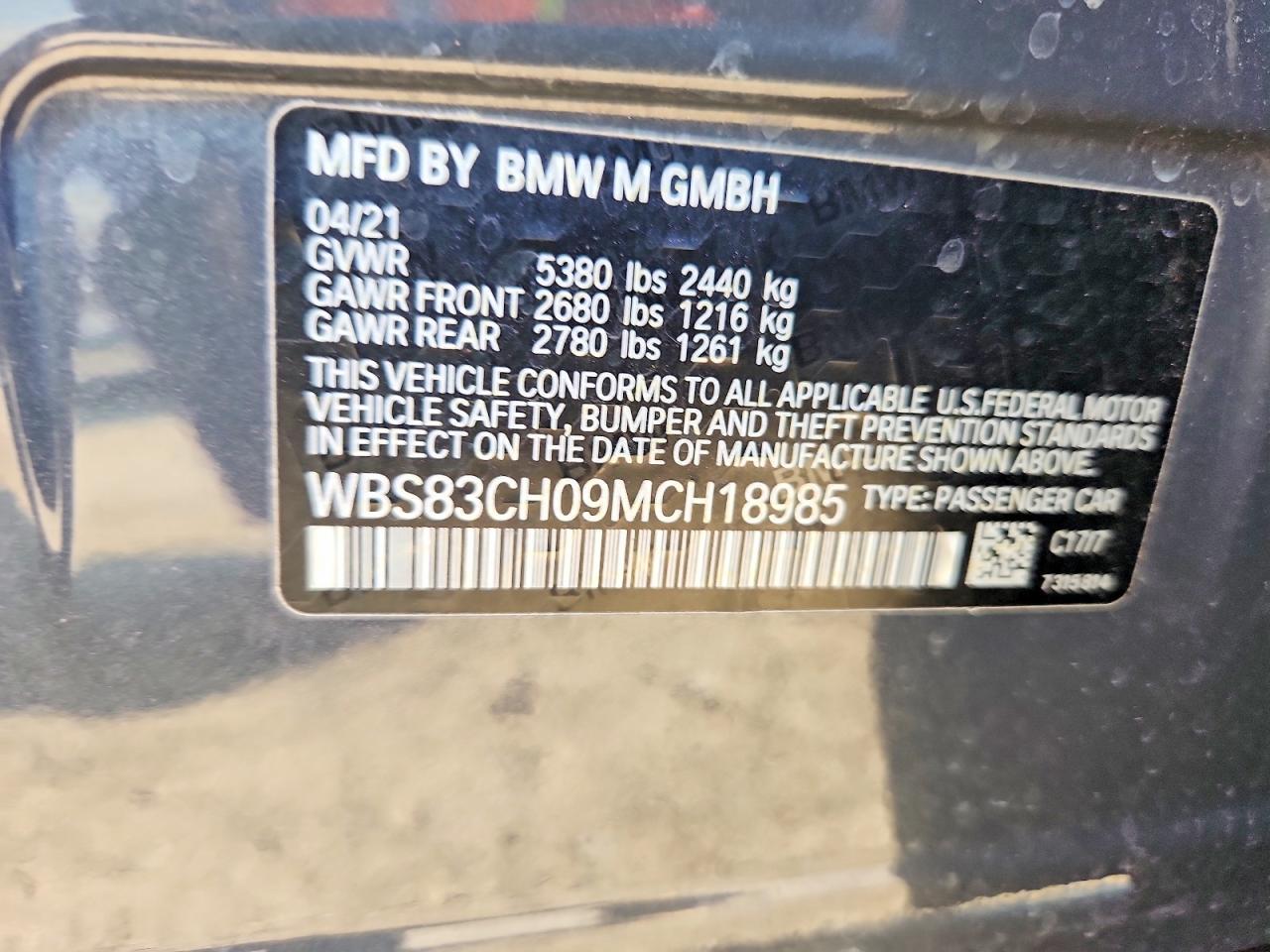 2021 BMW M5 - zdjęcie 12