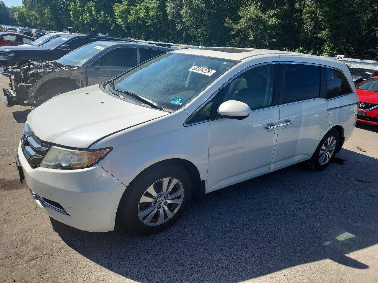 2016 Honda Odyssey Exl - zdjęcie główne