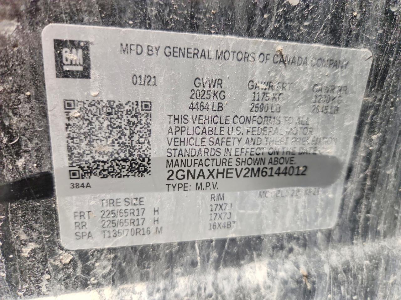 2021 Chevrolet Equinox Ls - zdjęcie 13