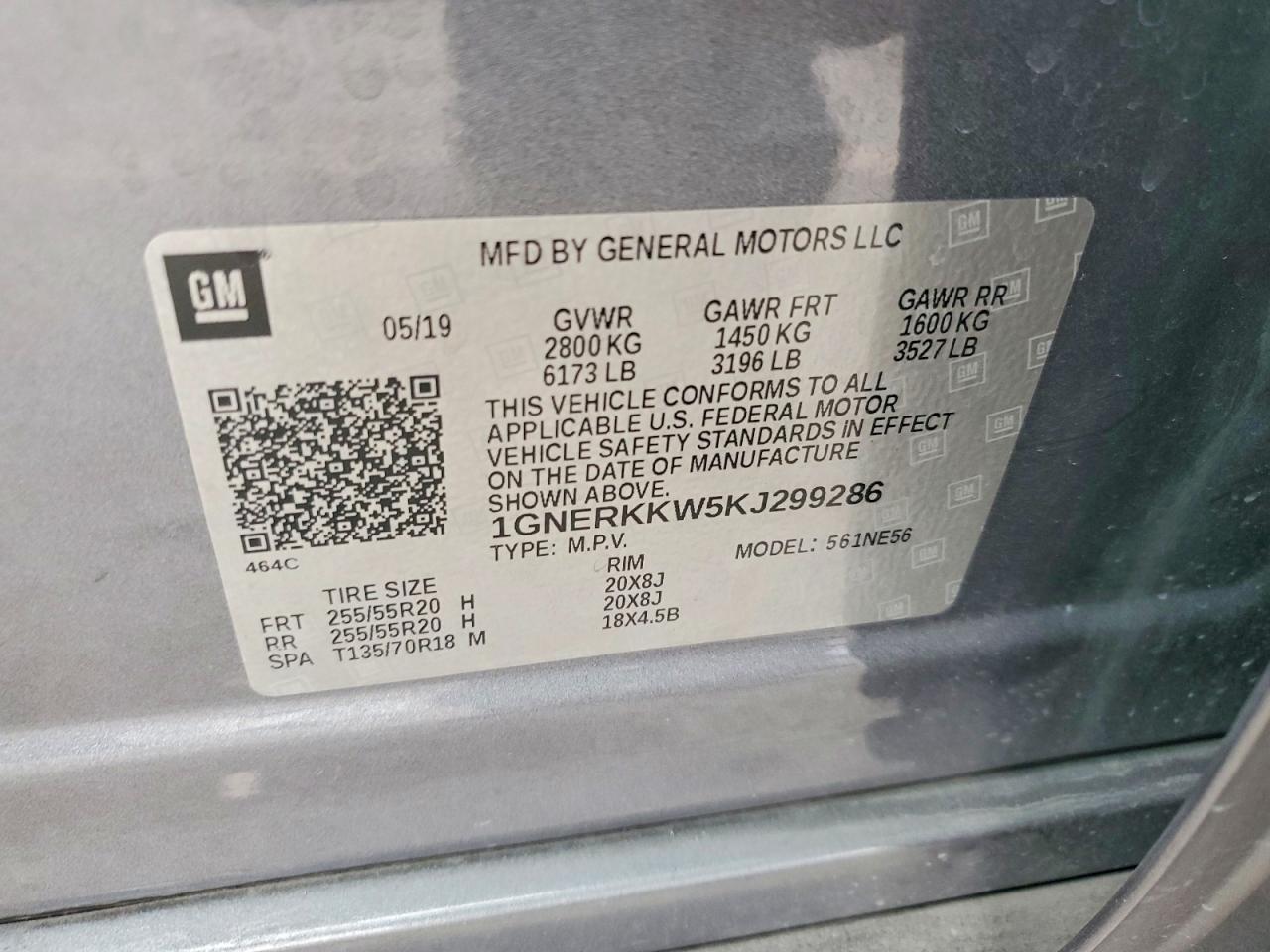 2019 Chevrolet Traverse Premier - zdjęcie 13