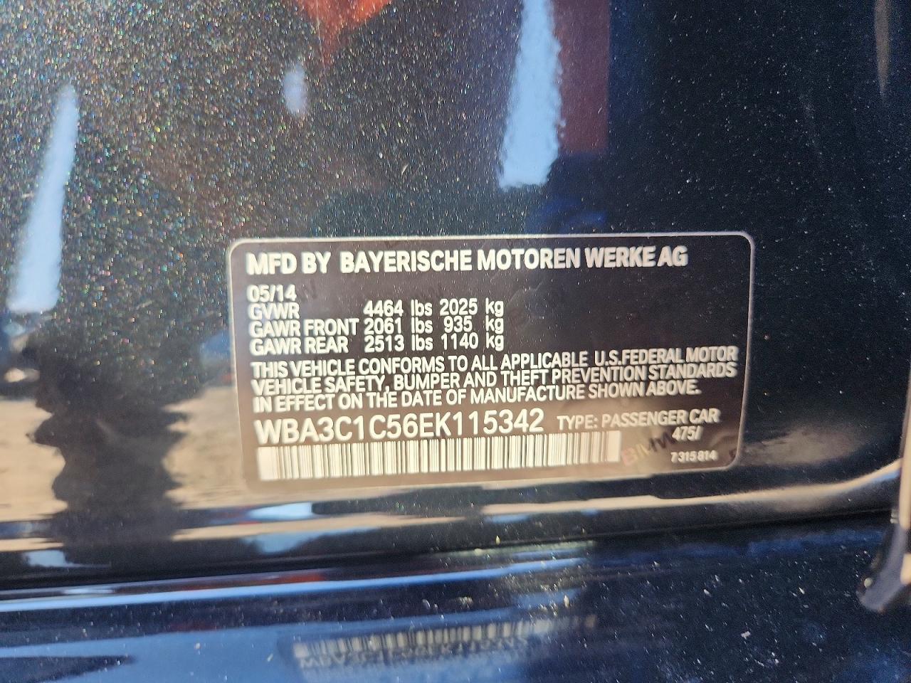 2014 BMW 328 I Sulev - zdjęcie 13