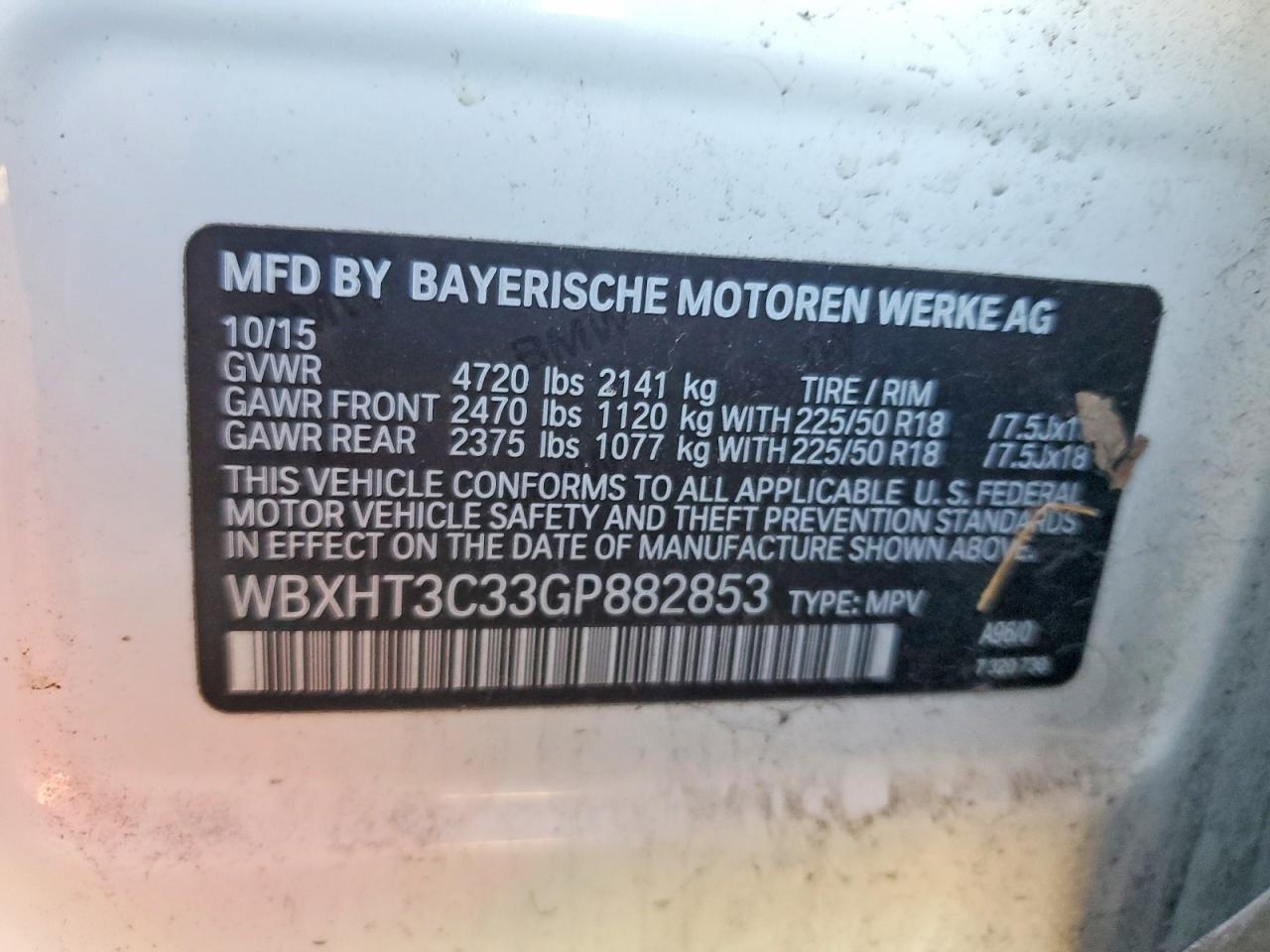 2016 BMW X1 xDrive28I - zdjęcie 13
