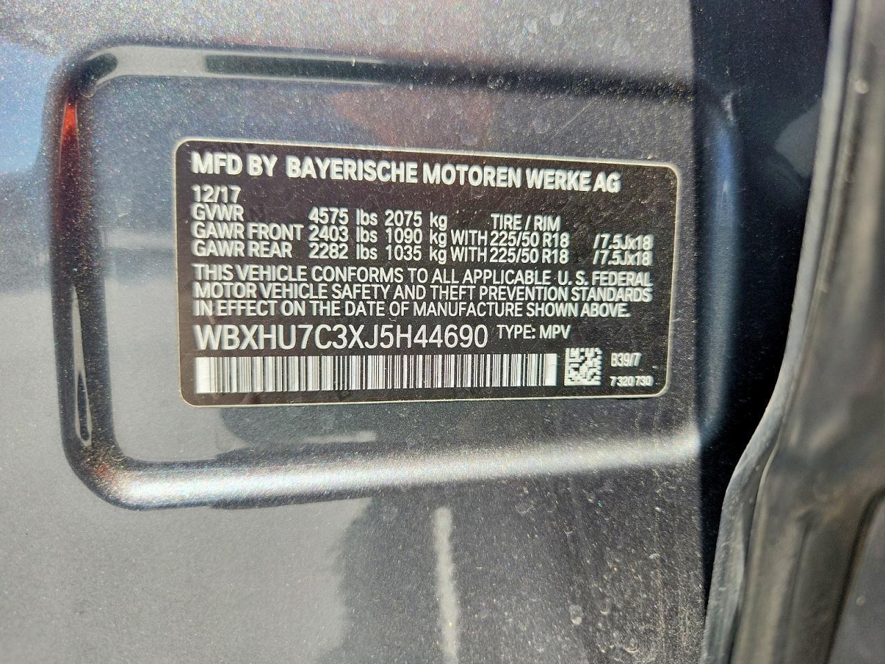 2018 BMW X1 Sdrive28I - zdjęcie 13