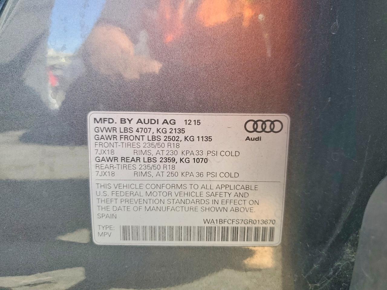 2016 Audi Q3 Premium Plus - zdjęcie 13