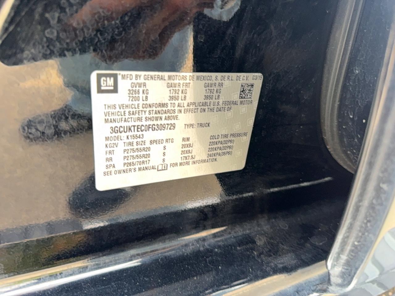 2015 Chevrolet Silverado K1500 High Country - zdjęcie 10