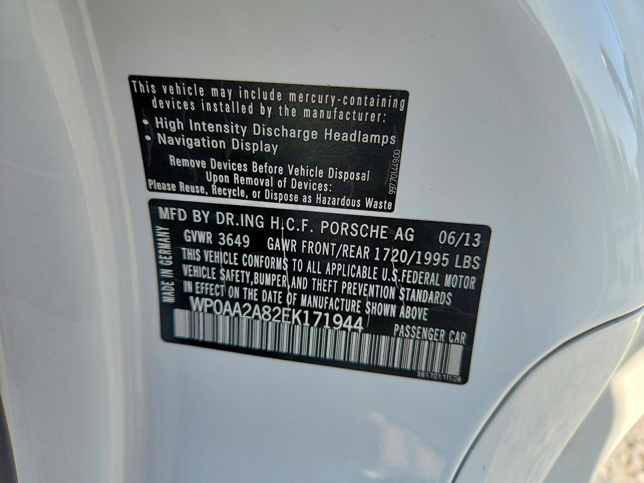 2014 Porsche Cayman - zdjęcie 12
