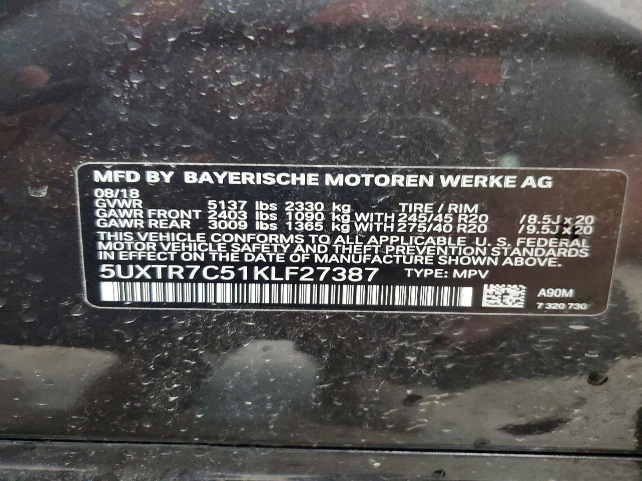 2019 BMW X3 Sdrive30I - zdjęcie 13
