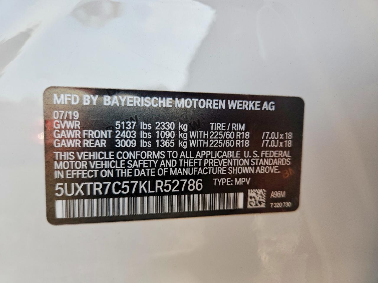 2019 BMW X3 Sdrive30I - zdjęcie 13