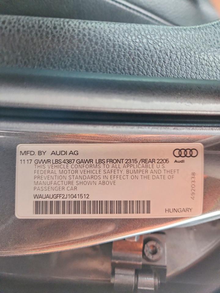 2018 Audi A3 Premium - zdjęcie 12