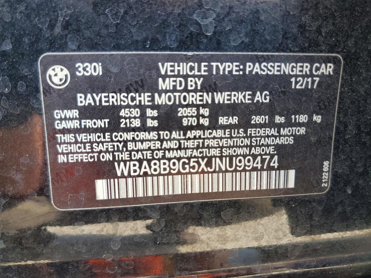 2018 BMW 330 I - zdjęcie 12