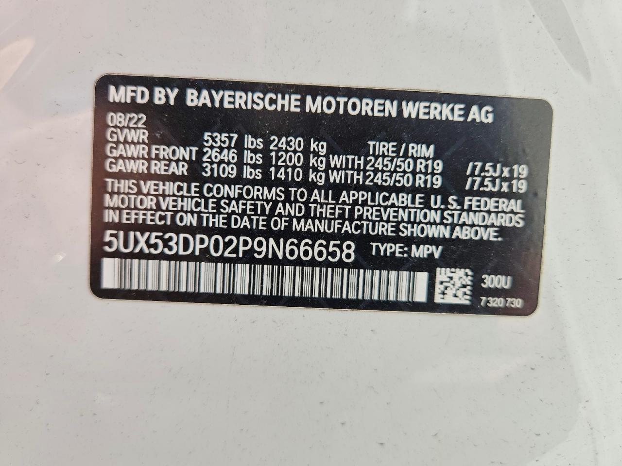 2023 BMW X3 xDrive30I - zdjęcie 13