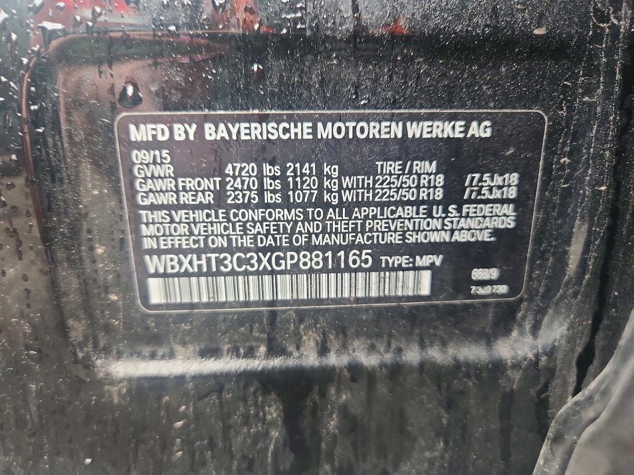 2016 BMW X1 xDrive28I - zdjęcie 13