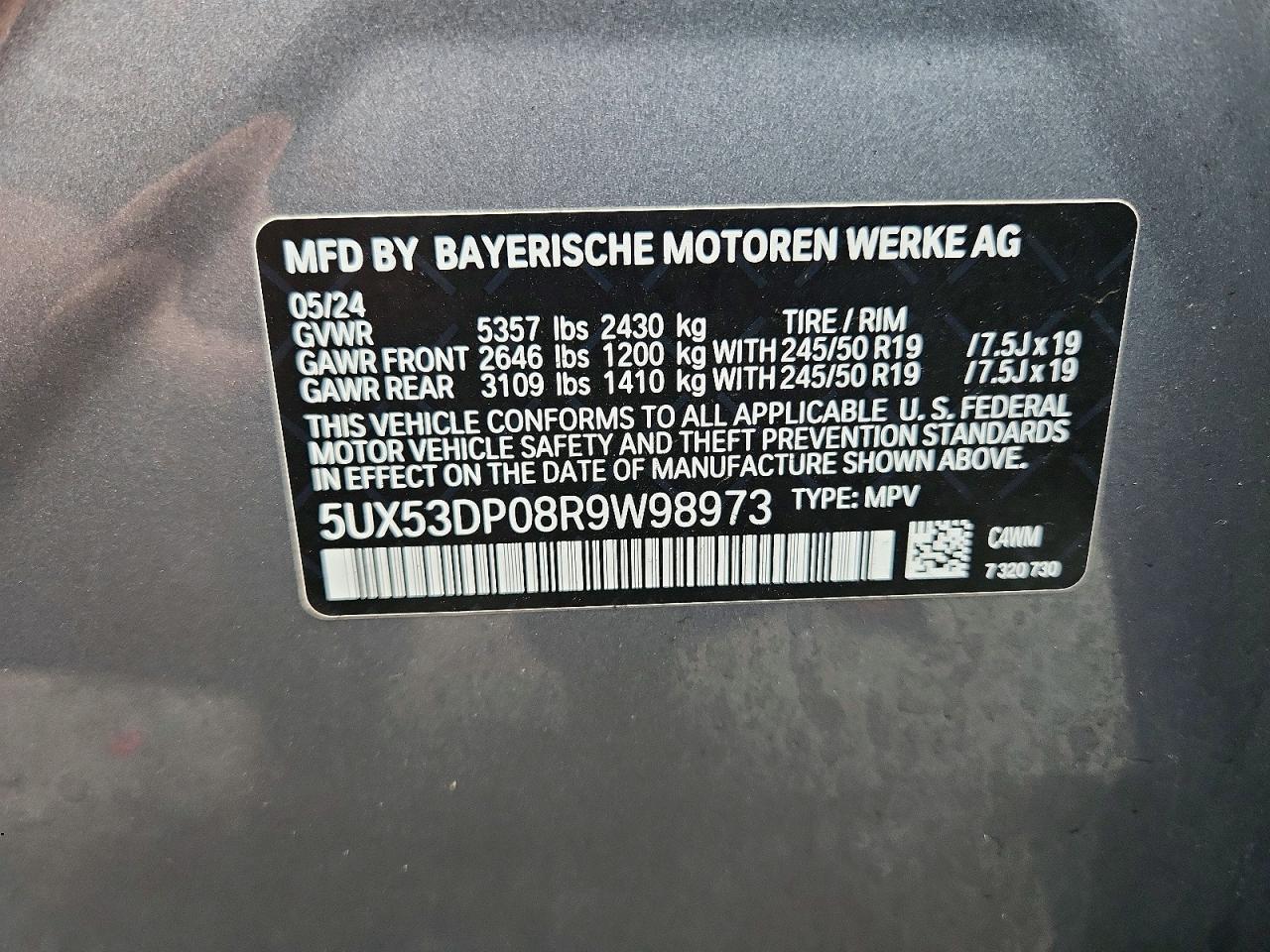 2024 BMW X3 xDrive30I - zdjęcie 13