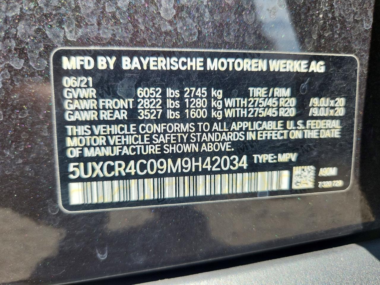2021 BMW X5 Sdrive 40I - zdjęcie 13