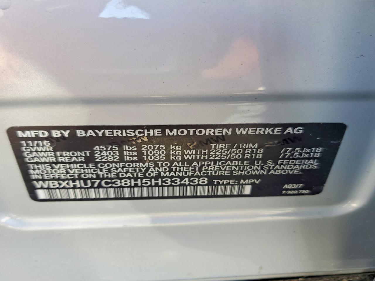 2017 BMW X1 Sdrive28I - zdjęcie 12
