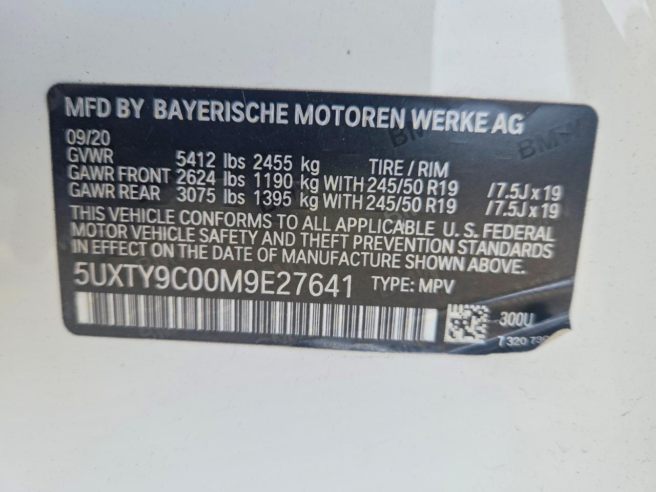 2021 BMW X3 xDrivem40I - zdjęcie 13