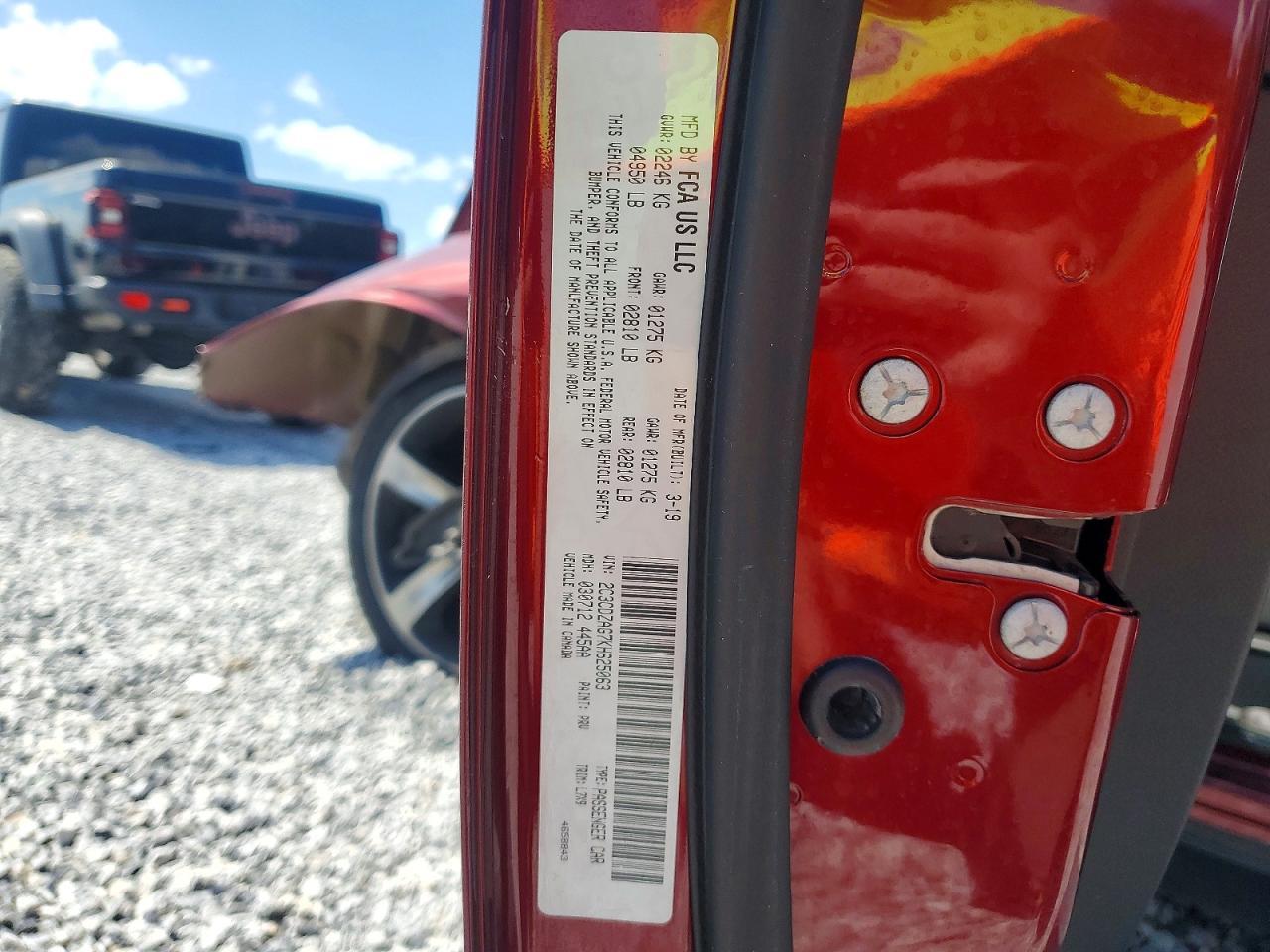 2019 Dodge Challenger Sxt - zdjęcie 12