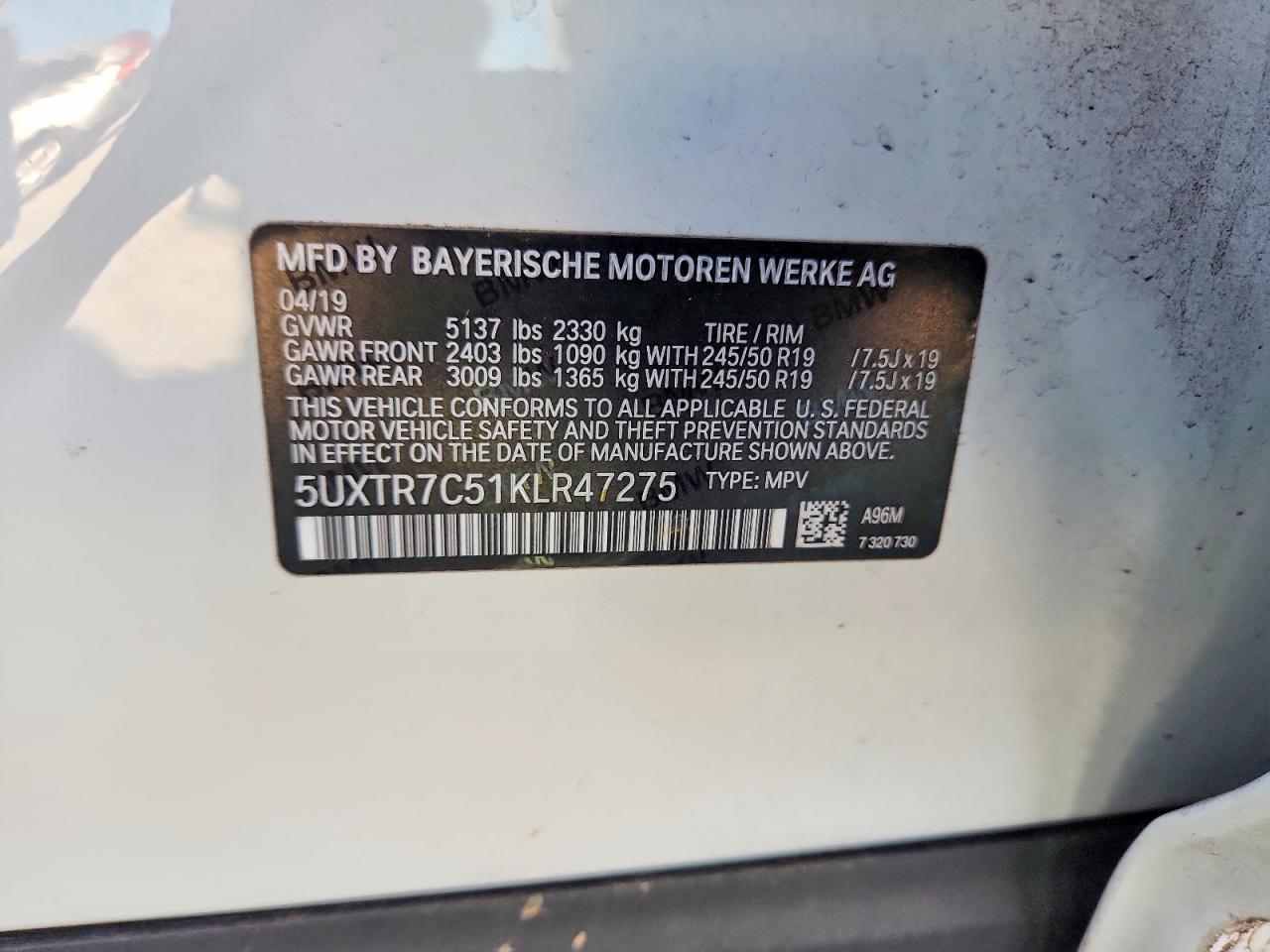 2019 BMW X3 Sdrive30I - zdjęcie 13