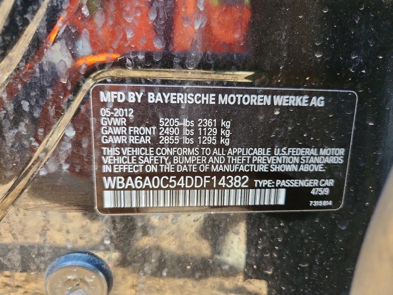2013 BMW 640 I - zdjęcie 12