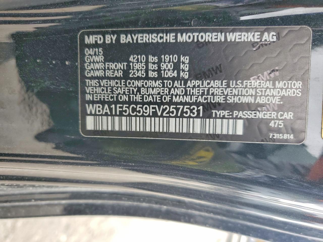 2015 BMW 228 I - zdjęcie 12