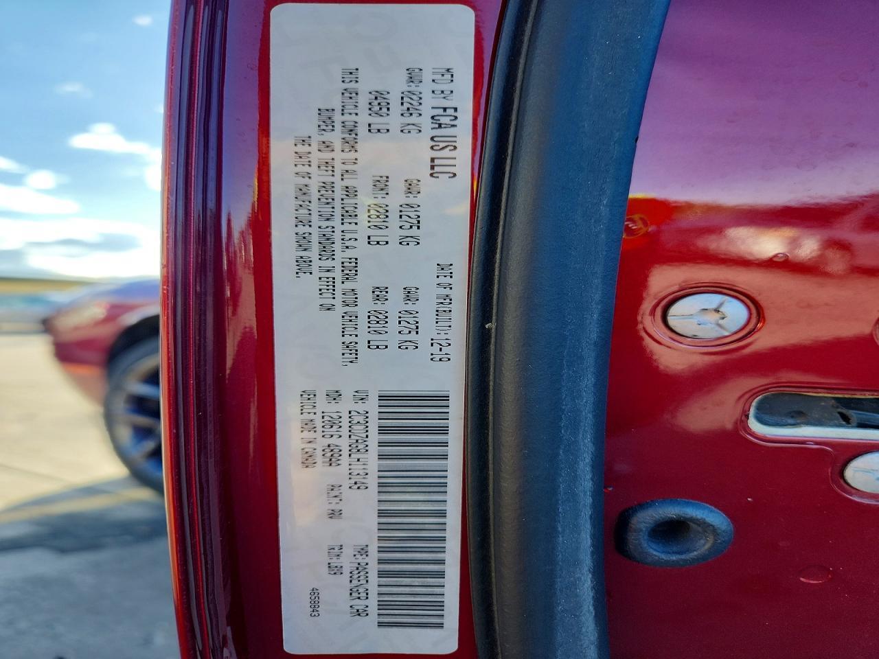 2020 Dodge Challenger Sxt - zdjęcie 12