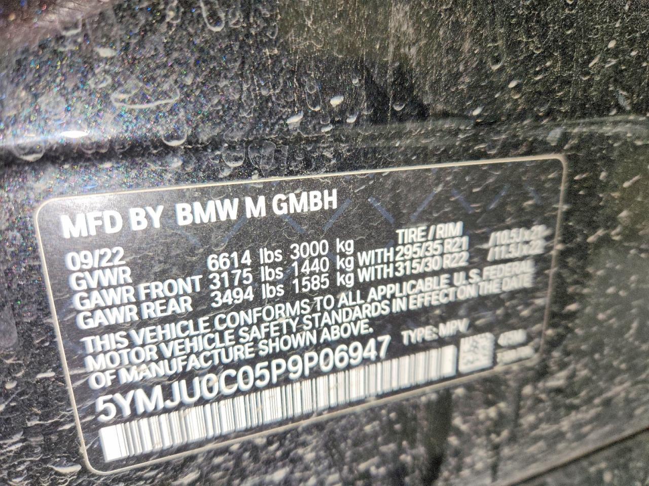 2023 BMW X5 M - zdjęcie 13