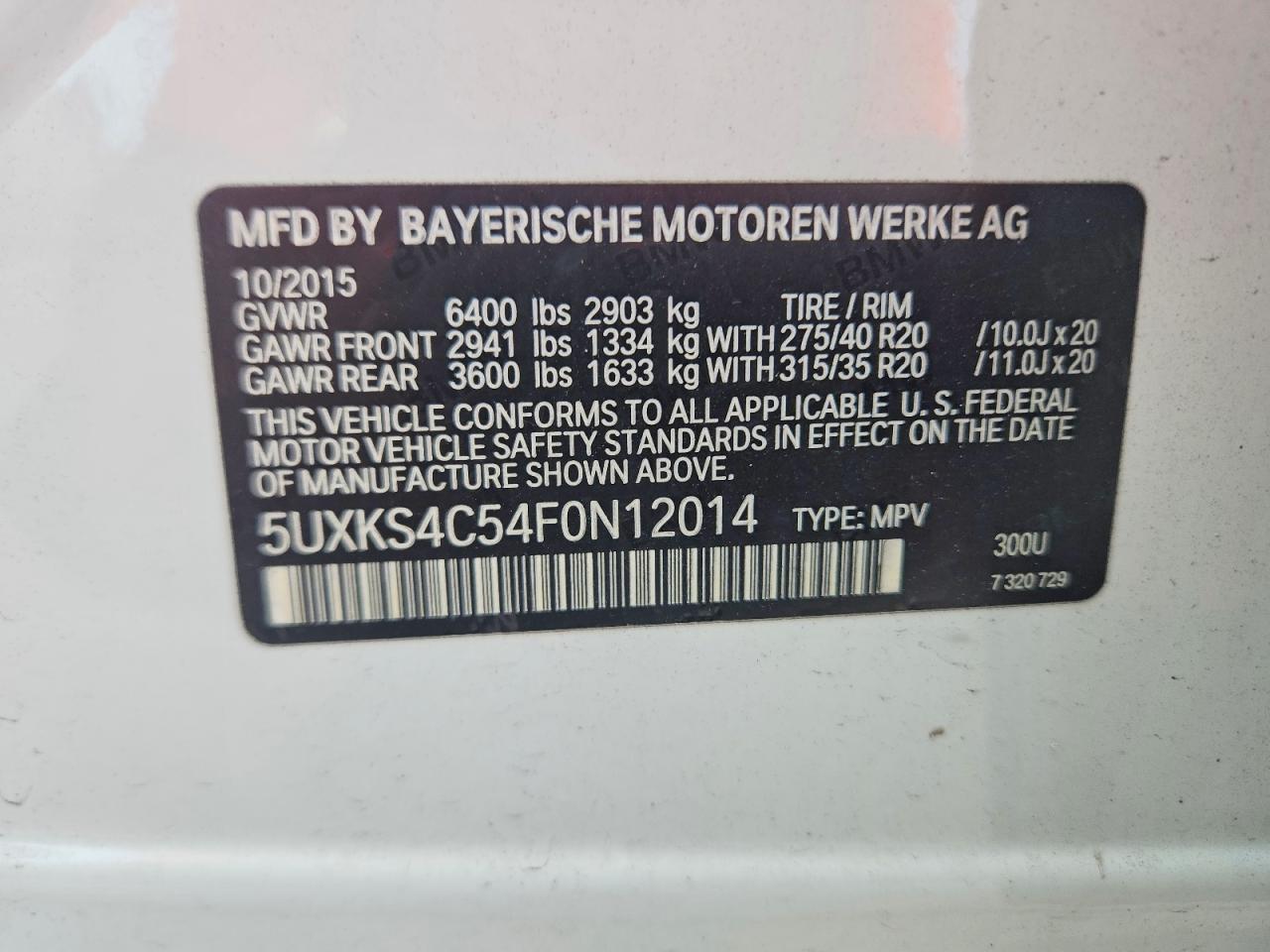 2015 BMW X5 xDrive35D - zdjęcie 14
