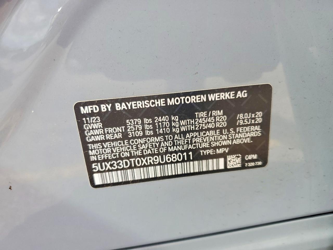 2024 BMW X4 xDrive30I - zdjęcie 14