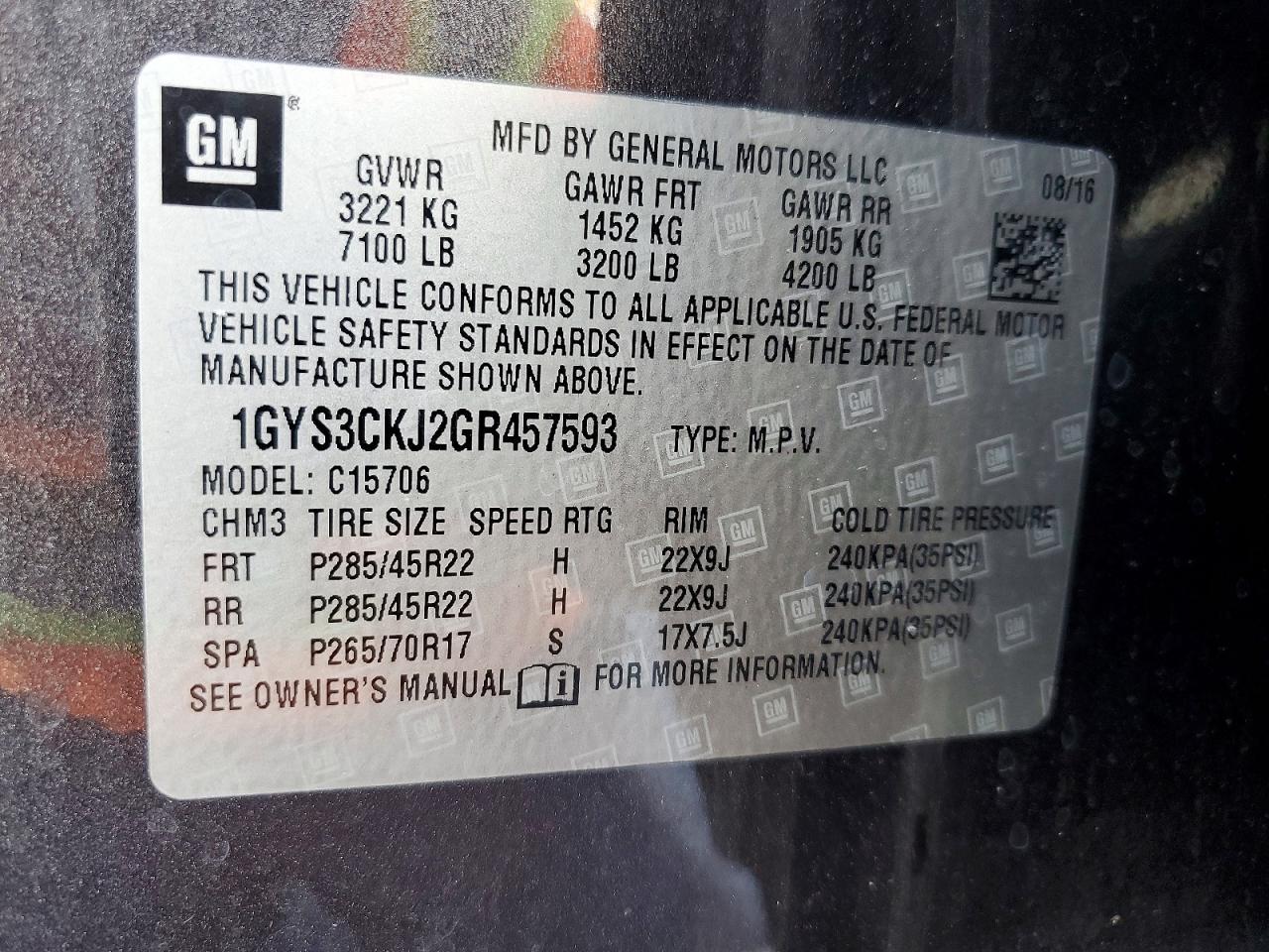 2016 Cadillac Escalade Premium - zdjęcie 13