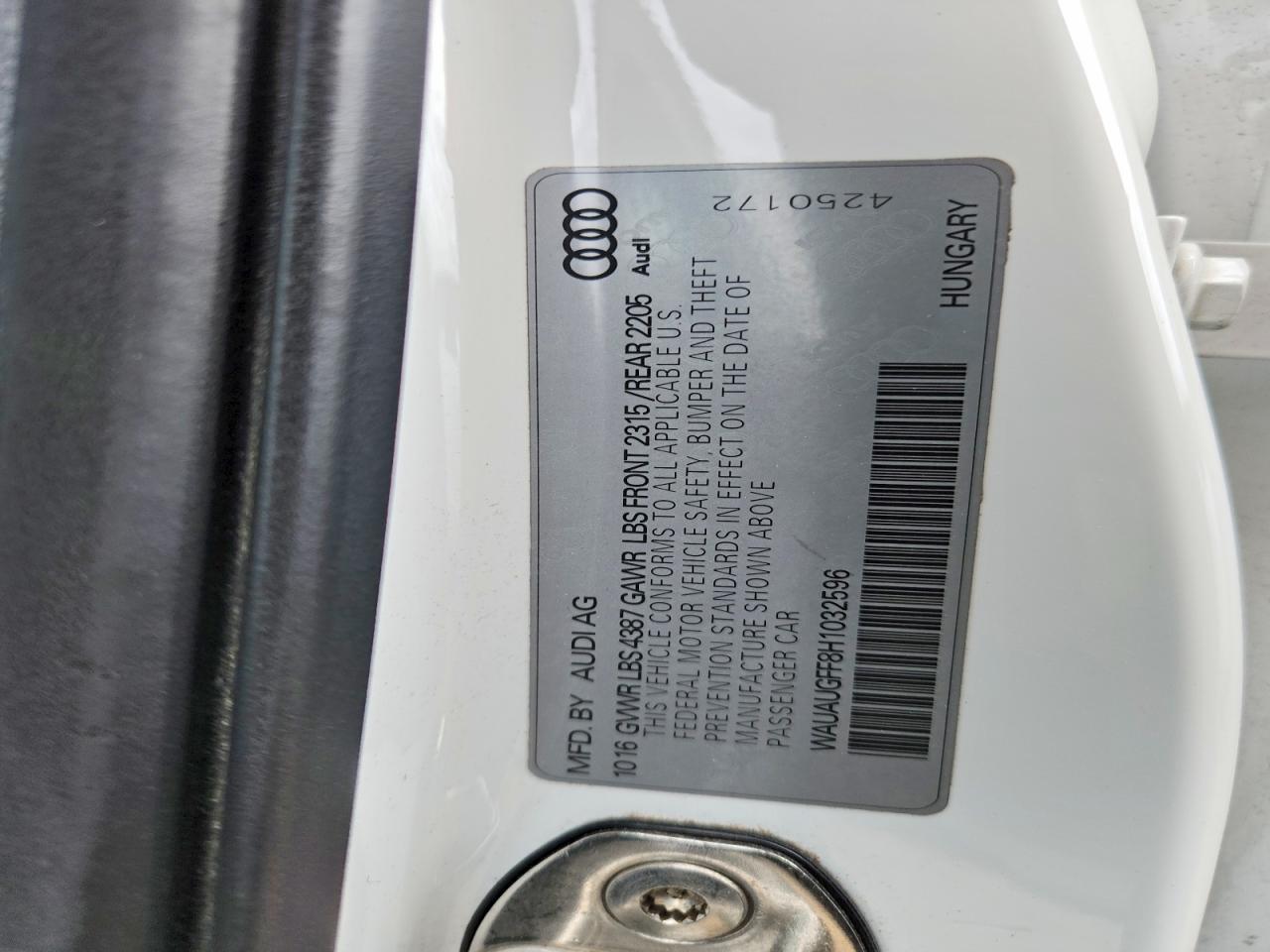 2017 Audi A3 Premium - zdjęcie 12