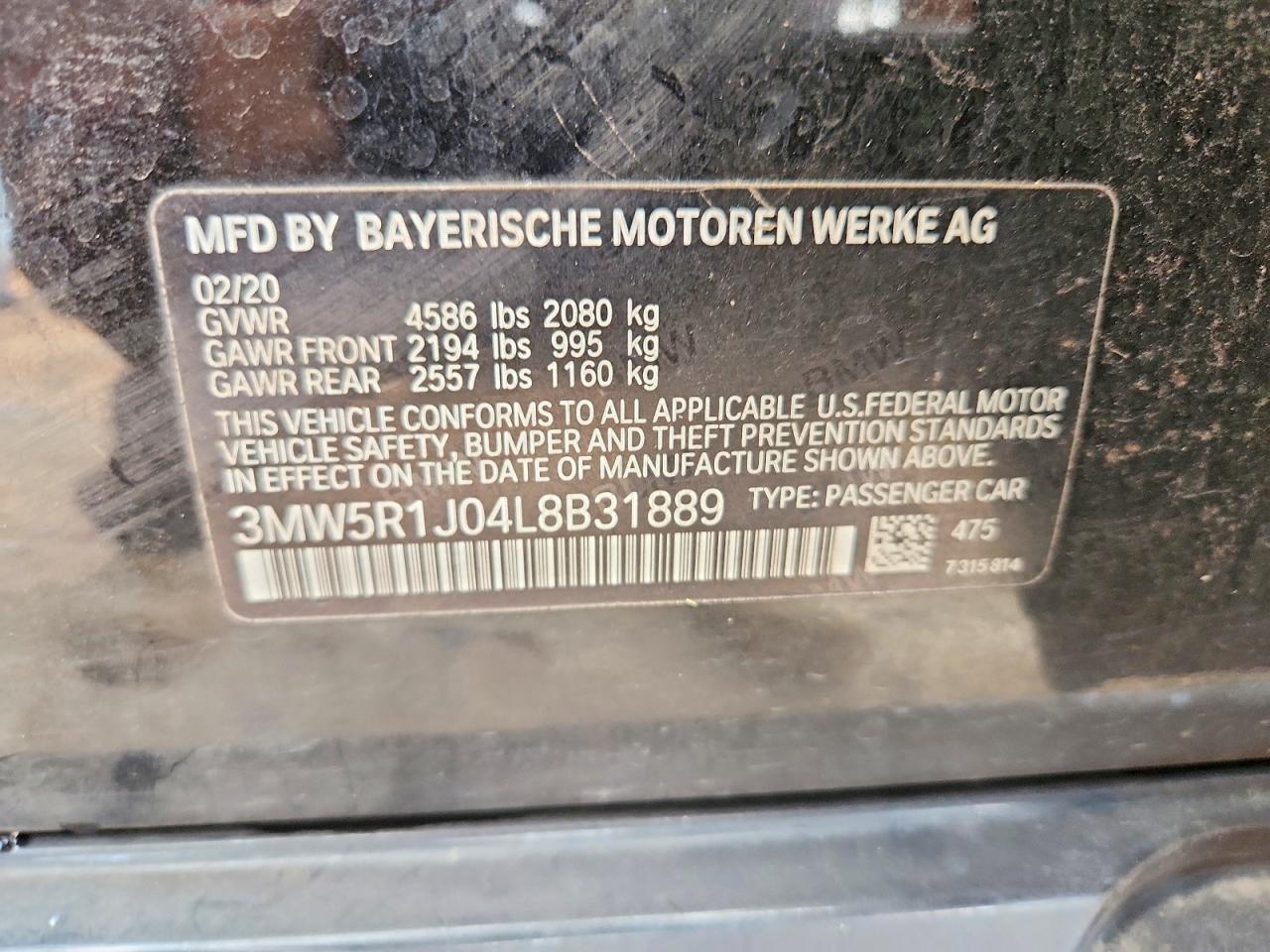 2020 BMW 330I - zdjęcie 12