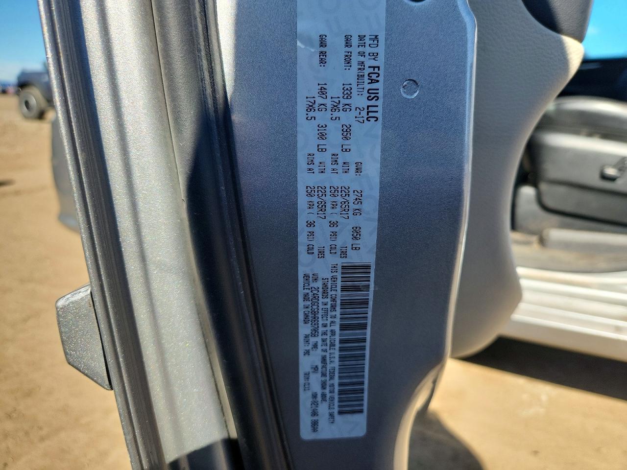 2017 Dodge Grand Caravan Sxt - zdjęcie 12