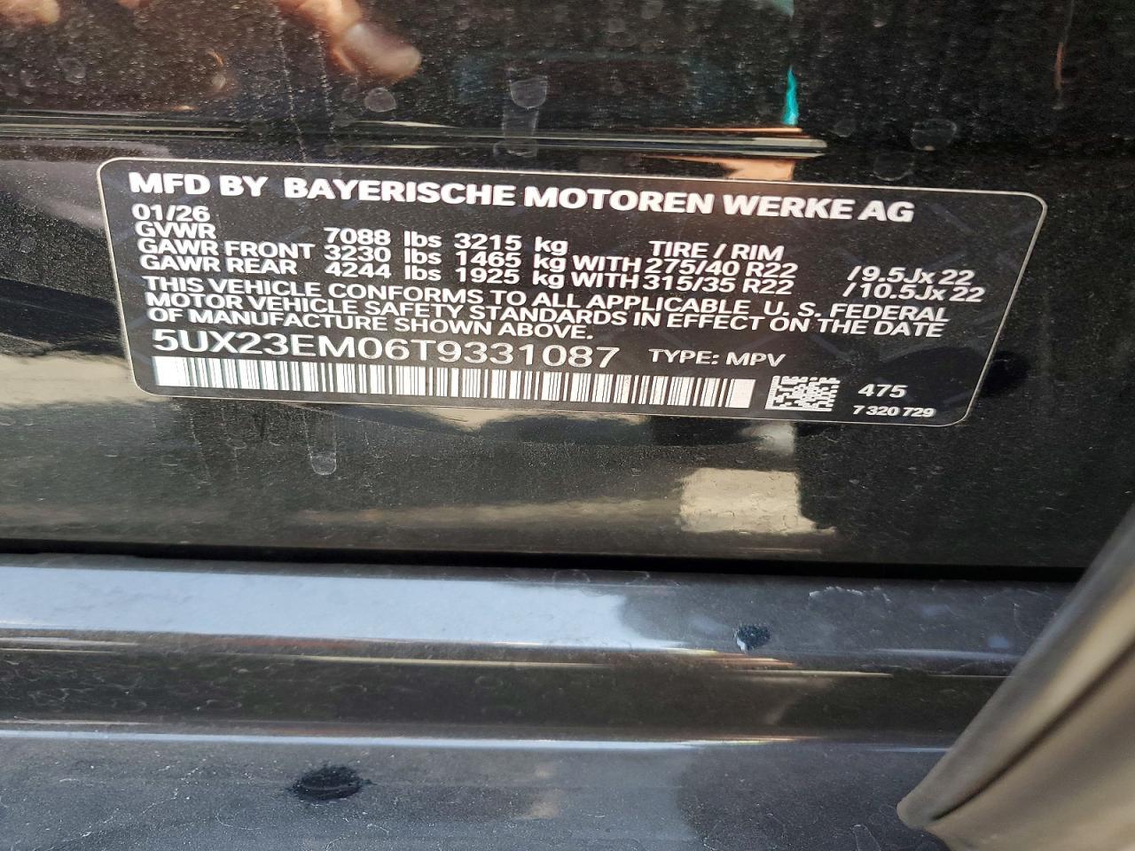 2020 BMW X7 xDrive40I - zdjęcie 13
