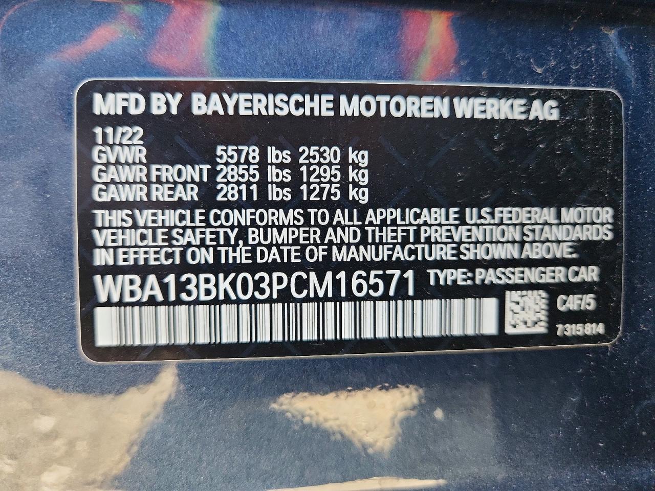 2023 BMW Seria 5 M550i - zdjęcie 12