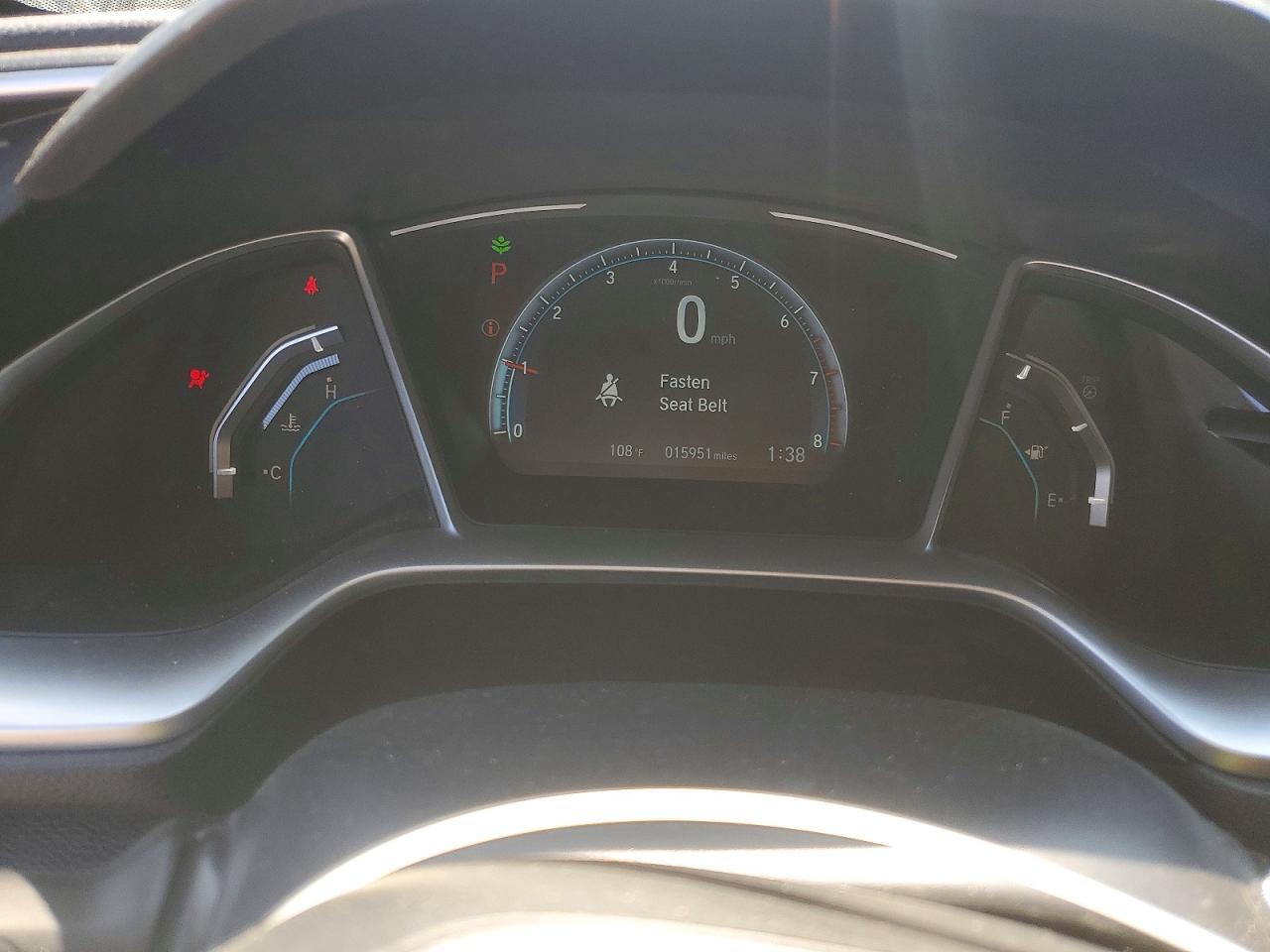 2019 Honda Civic Ex - zdjęcie 9