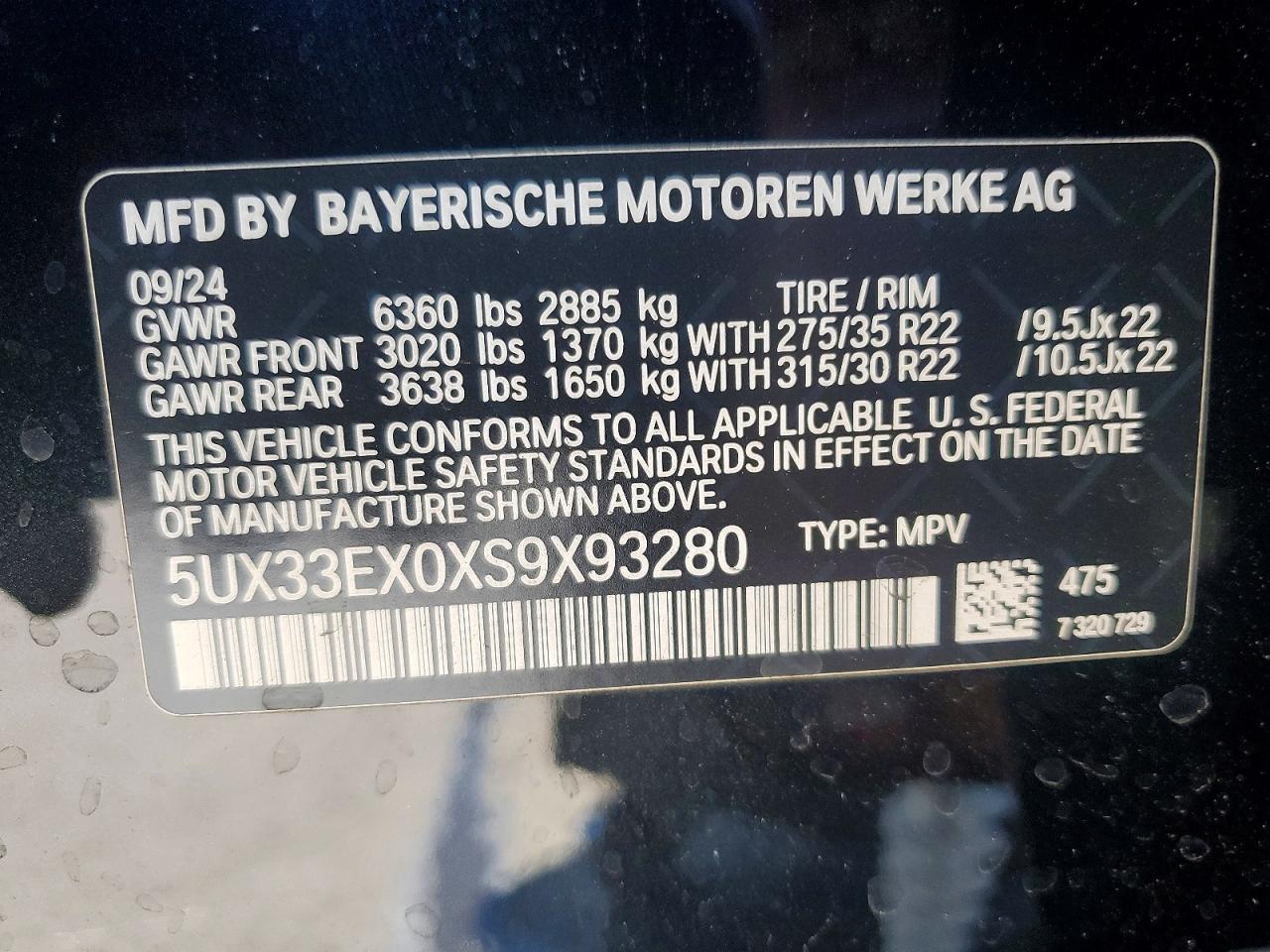 2025 BMW X6 xDrive40I - zdjęcie 14