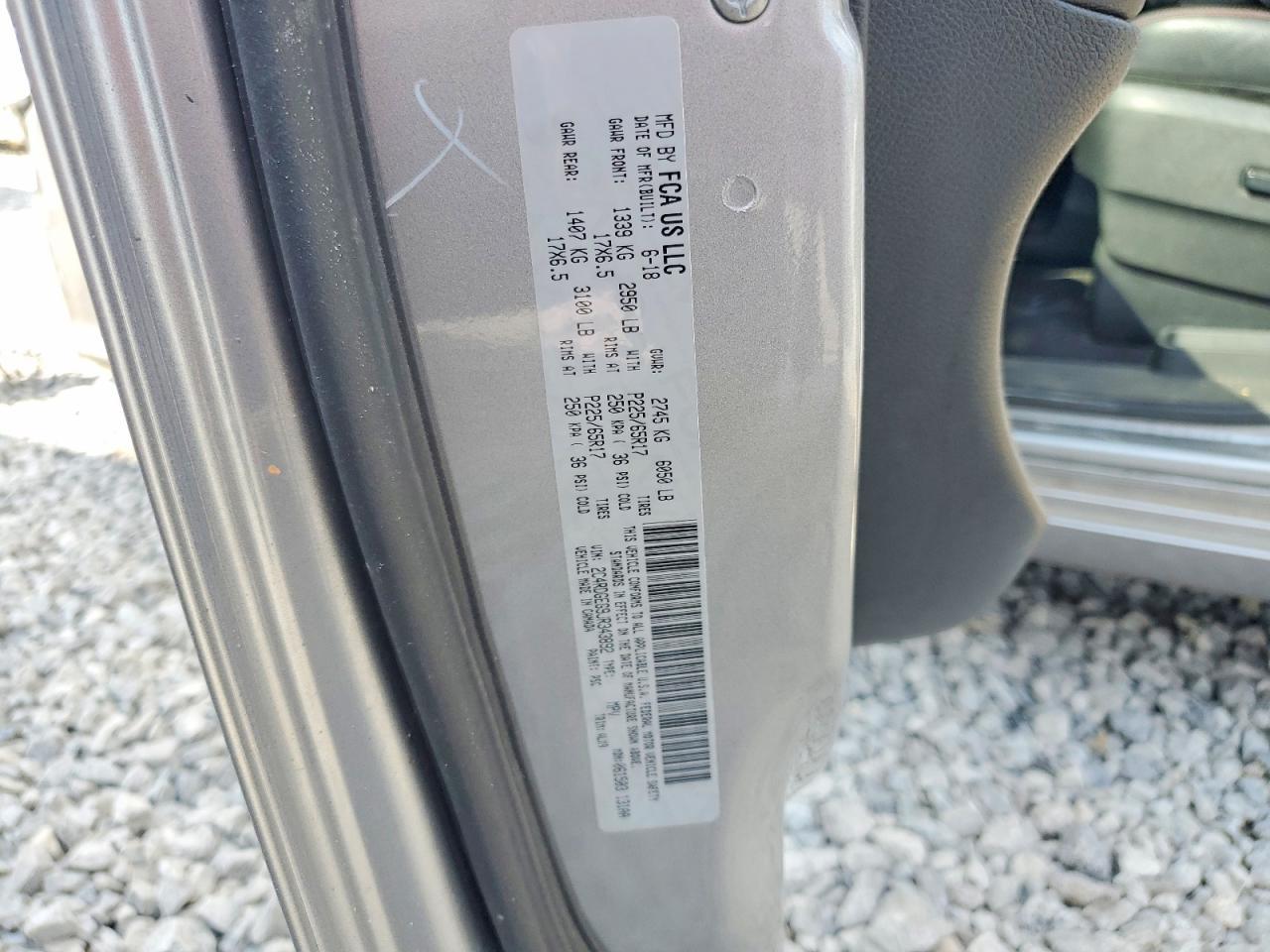 2018 Dodge Grand Caravan Gt - zdjęcie 13