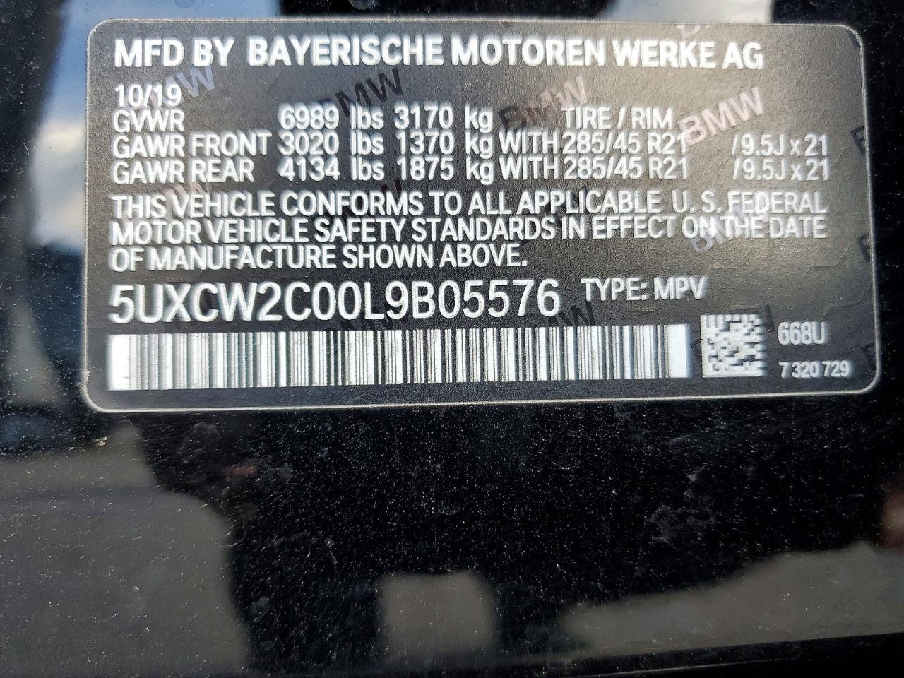 2020 BMW X7 xDrive40I - zdjęcie 13
