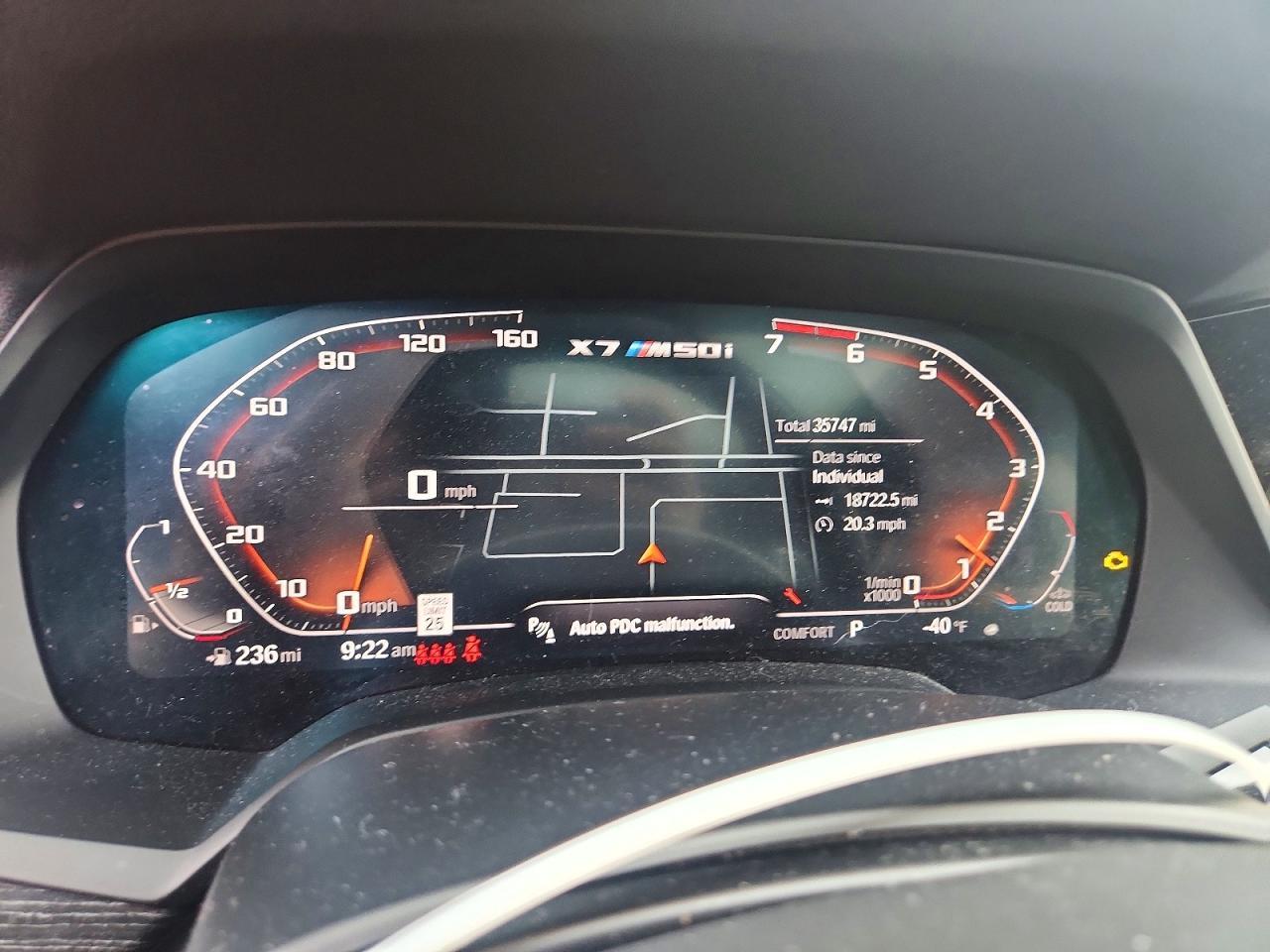 2021 BMW X7 M50I - zdjęcie 9
